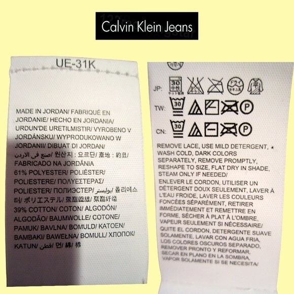 Calvin Klein Jeans NEW Textured Crewneck Mohair Pullover Sweater M - Picture 10 of 11